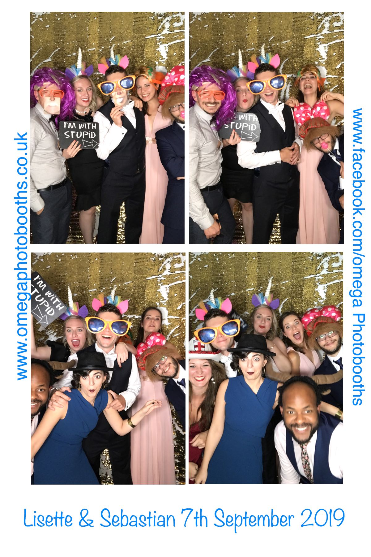 Lisette & Sebastian | View more photos from the event at gallery.omegaphotobooths.co.uk/u/Omega-Photobooths/Lisette-Sebastian